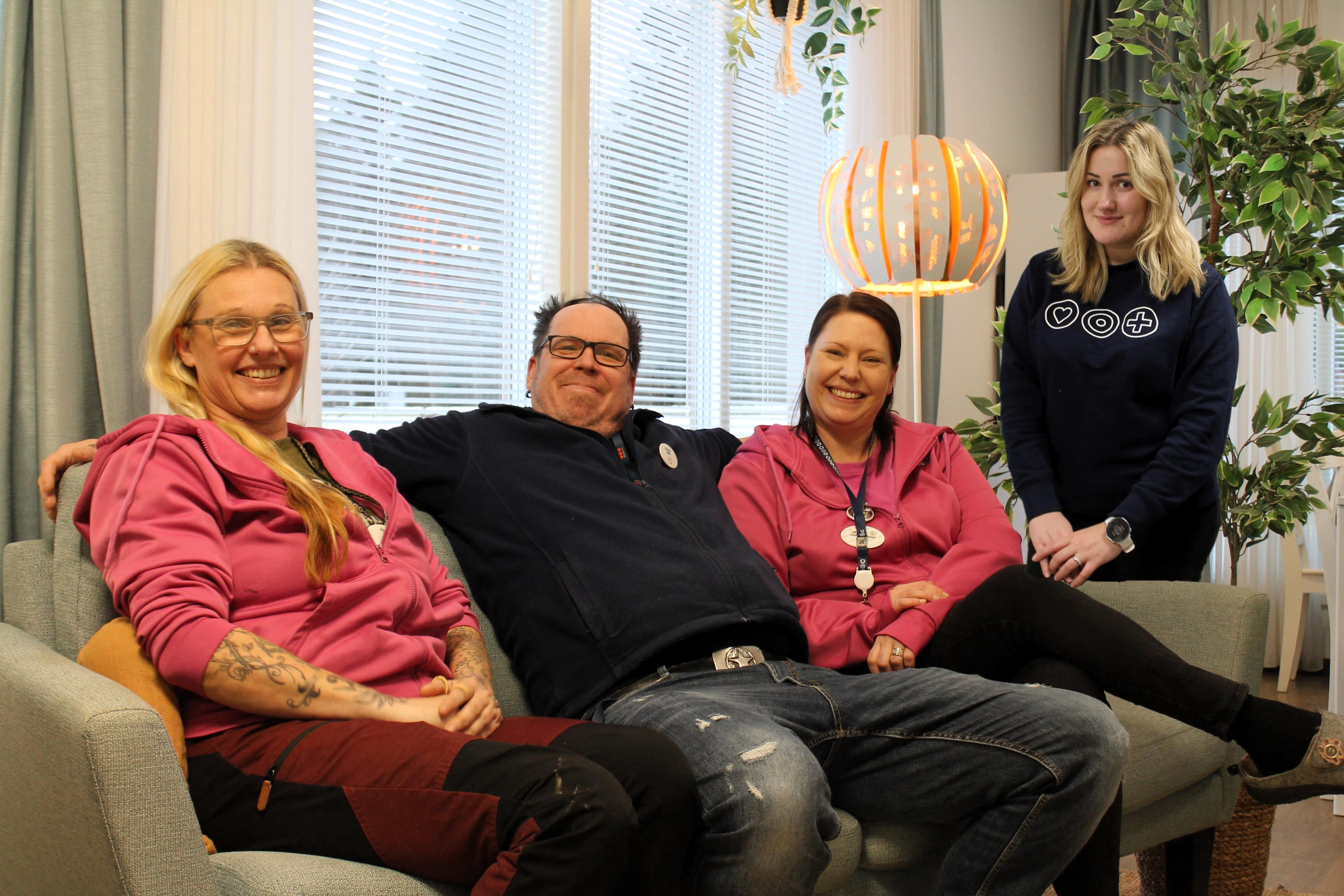 Attendo Merikodon työntekijöitä