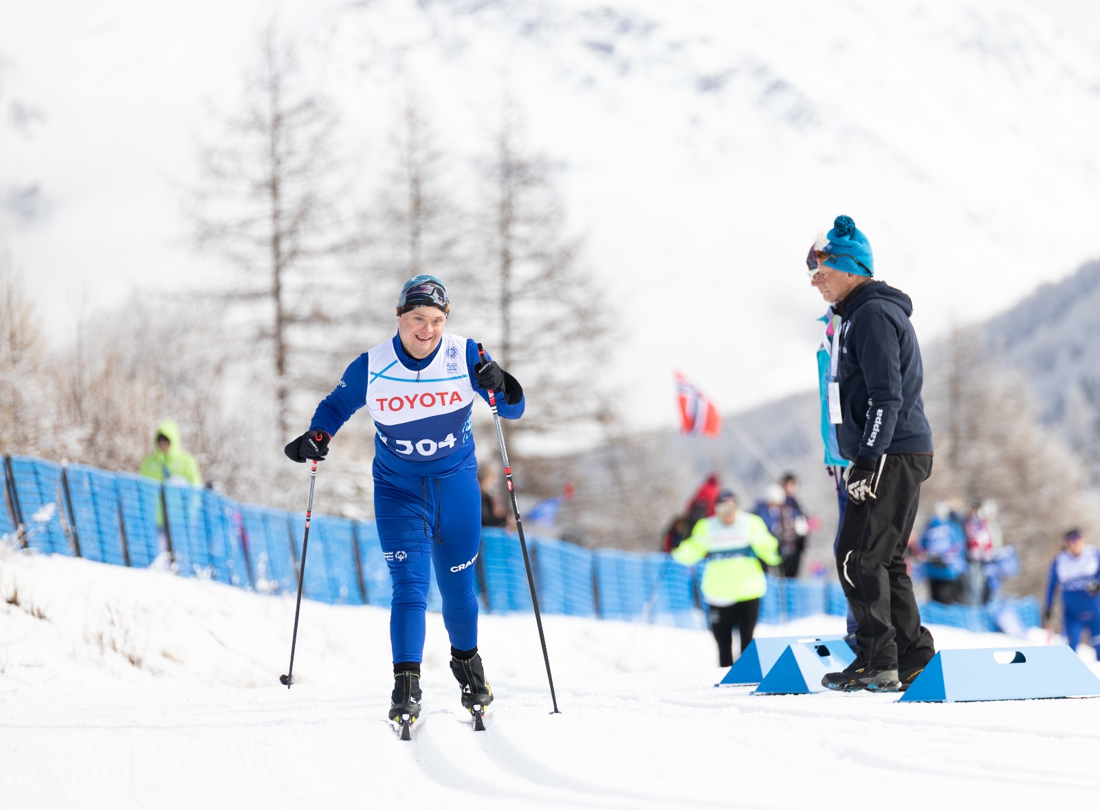 Mika Special Olympics -kisoissa