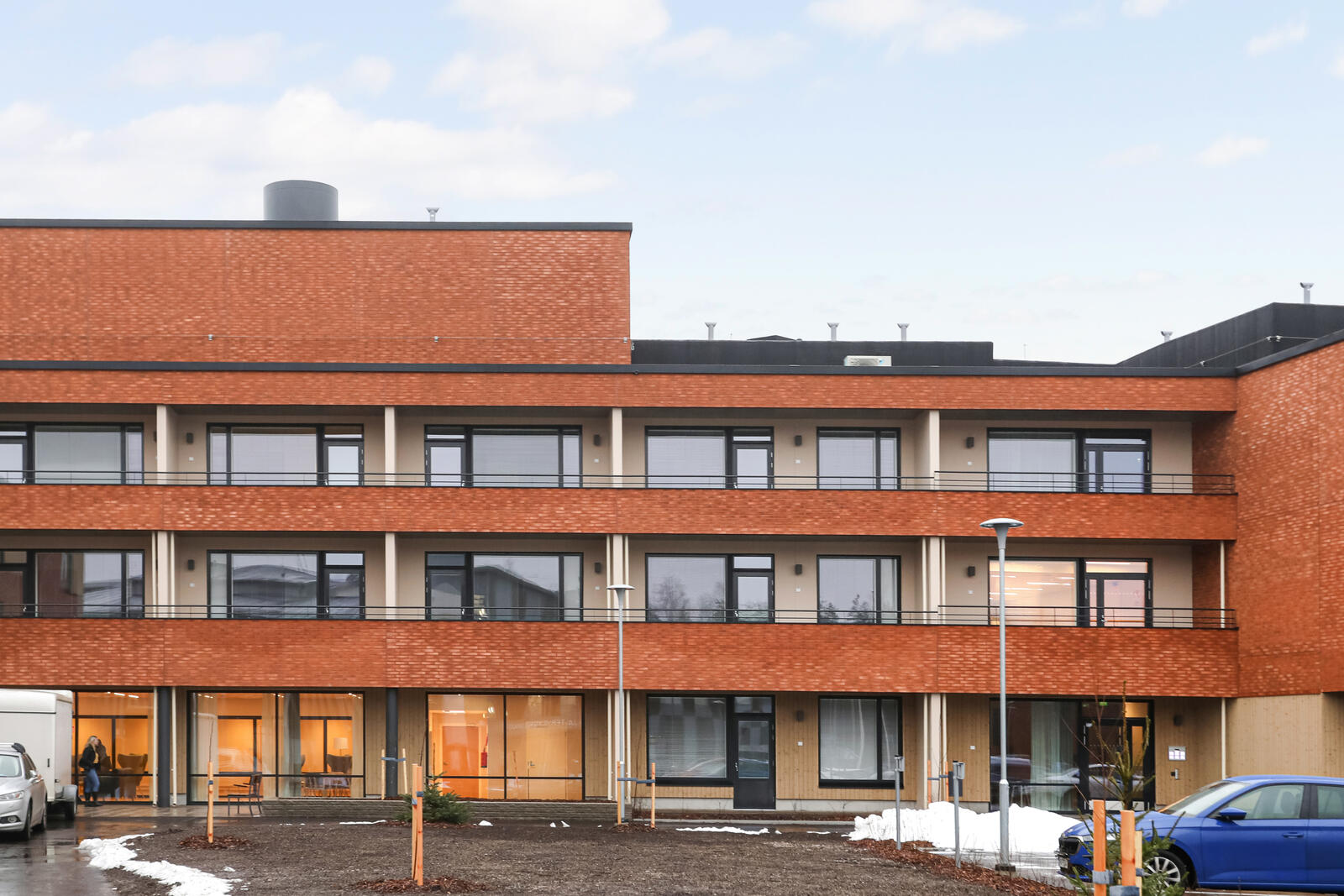 Havainnekuva Attendo Salpakankaasta ulkoa